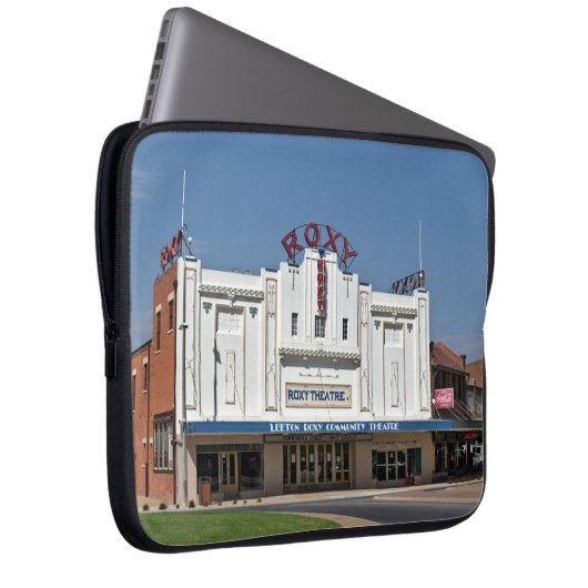 Elektronische tas, computerbeveiliging laptop sleeve (Voorkant Rechts)