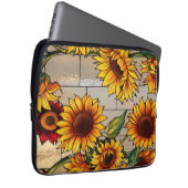 Elektronische tas Rustic Sunflower (Voorkant Rechts)