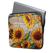 Elektronische tas Rustic Sunflower (Voorkant Links)