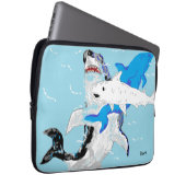 Elektronische tas: Sealife Laptop Sleeve (Voorkant Rechts)