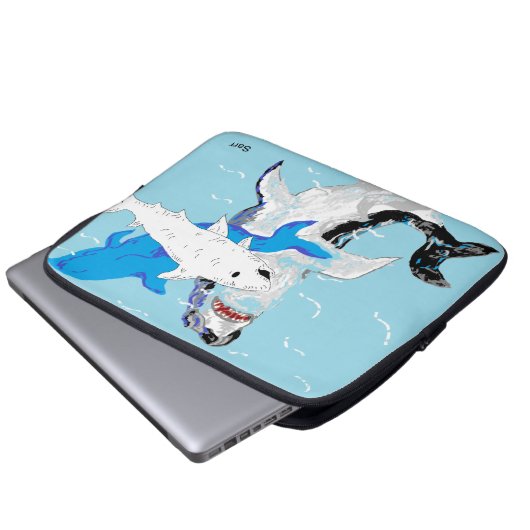 Elektronische tas: Sealife Laptop Sleeve (Voorkant onderkant)