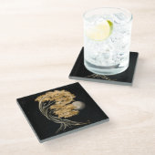 Elektronische transformatie - Bonsai Butterfly Spi Glazen Onderzetter (Schuin)