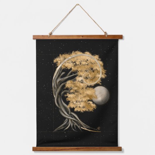 Elektronische transformatie - Bonsai Butterfly Spi Hangend Wandkleed (Voorkant)