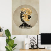 Elektronische transformatie - Bonsai Butterfly Spi Poster (Thuiskantoor)