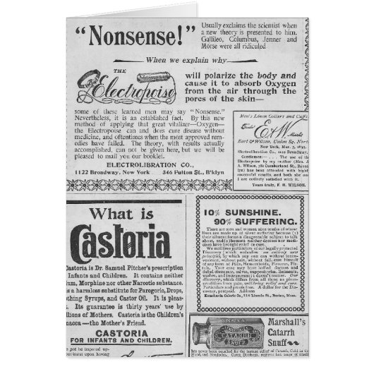 Elektropoise en andere vintage advertenties (Voorkant)