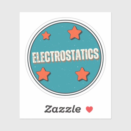 Elektrostatica Sticker (Vel)
