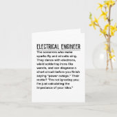 Elektrotechnicus Kaart (Gele Bloem)