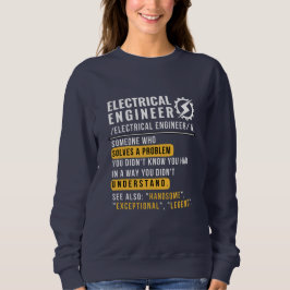 Elektrotechnicus [zelfstandig naamwoord] Sweatshir Trui