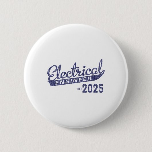Elektrotechnisch Afstuderen 2025 1 Ronde Button 5,7 Cm (Voorkant)