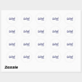 Elektrotechnisch Afstuderen 2025 1 Ronde Sticker (Vel)