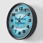 Elektrotechnisch ingenieur blauw (Hoek)