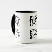 Elektrotechnisch Ingenieur Karakter Mok (Voorkant links)