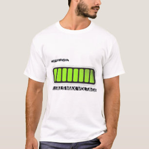 Elektrotechnisch Ingenieur Koffie Max Spanning Gra T-shirt