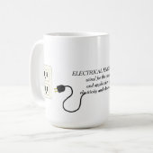 Elektrotechnisch ingenieur koffiemok (Voorkant links)