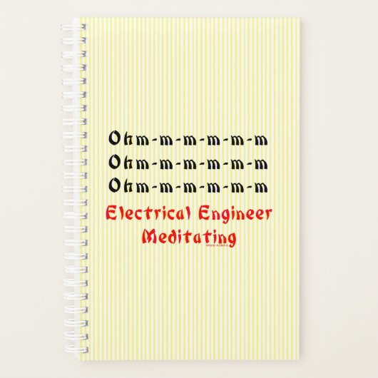 Elektrotechnisch Ingenieur Mediterend Planner (Voorkant)