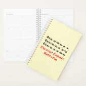 Elektrotechnisch Ingenieur Mediterend Planner (Display)