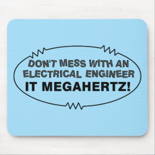 Elektrotechnisch ingenieur Megahertz Muismat