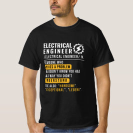 Elektrotechnisch ingenieur [zelfstandig naamwoord] t-shirt