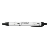 Elektrotechnisch ontwerp zwarte inkt pen (Bodem)
