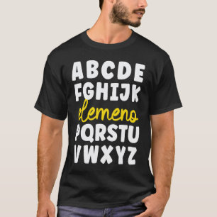 Elemeno ABC's Alfabet Grappig Voorschoolse Kleuter T-shirt