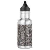 element_001aChemische elementen Waterfles (Rechts)