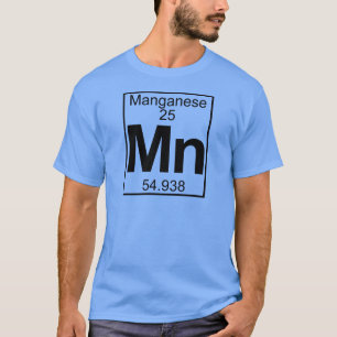 Element 025 - Mn - Mangaan (volledig) T-shirt