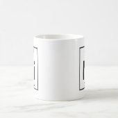 Element 028 - Ni - Nikkel (volledig) Koffiemok (Center)