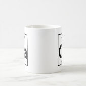 Element 031 - Ga - gallium (volledig) Koffiemok (Center)