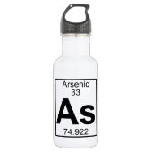 Element 033 - As - Arseen (volledig) Waterfles (Voorkant)