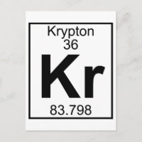 Element 036 - Kr - Krypton (volledig)