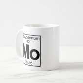 Element 042 - Mo - Molybdeen (volledig) Koffiemok (Voorkant links)