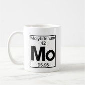 Element 042 - Mo - Molybdeen (volledig) Koffiemok (Links)