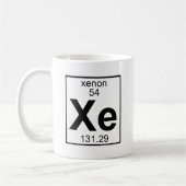 Element 054 - Xe - Xenon (volledig) Koffiemok (Links)