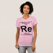 Element 075 - Renium (volledig) T-shirt (Voorkant volledig)