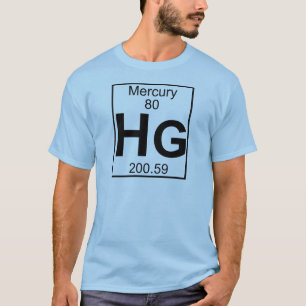 Element 080 - Hg - Kwik (volledig) T-shirt