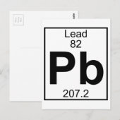 Element 082 - pb - lood (volledig) briefkaart (Voorkant / Achterkant)