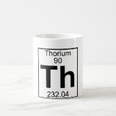 Element 090 - Thorium (volledig) Koffiemok (Center)
