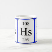 Element 108 witte mok - Kalium (Center)