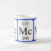 Element 115 witte mok - Moscovium (Center)