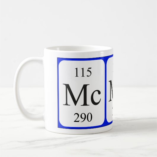 Element 115 witte mok - Moscovium (Links)