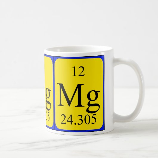 Element 12 mok - Magnesium (Rechts)