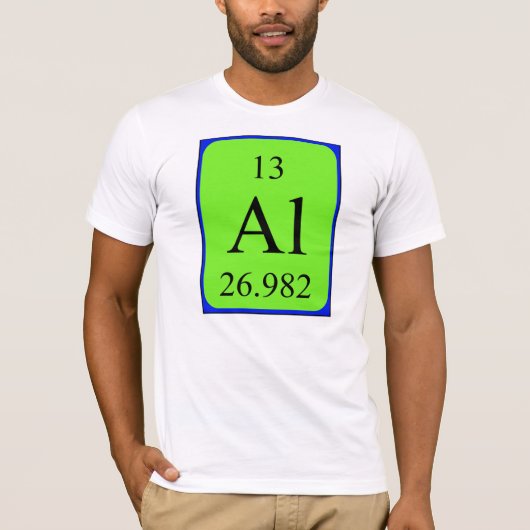 Element 13 shirt - aluminium (Voorkant)