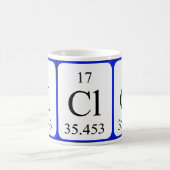 Element 17 witte mok - chloor (Center)