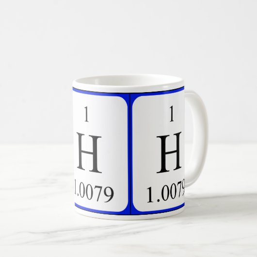 Element 1 mok - Waterstof (Voorkant rechts)