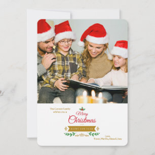 Element 1 van Kerstmis de Kaart van de Vakantie