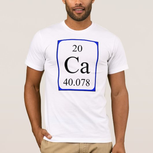 Element 20 shirt - Calciumwit (Voorkant)