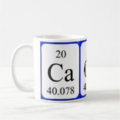 Element 20 witte mok - Calcium (Links)