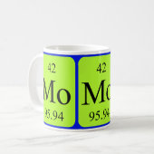 Element 42 mok - Molybdeen (Voorkant links)