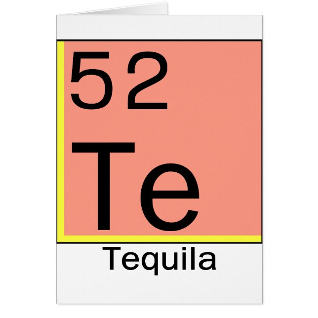 Element 52: Tequila (Voorkant)