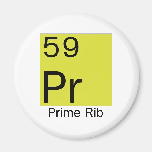 Element 59: Prime Rib Magneet (Voorkant)